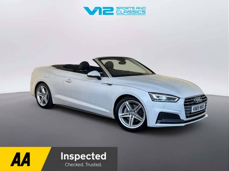2019 Audi A5 Cabriolet 2.0 TDI 40 S line Convertible 2dr Diesel S Tronic Euro 6 (s/s) (190 ps) Co...