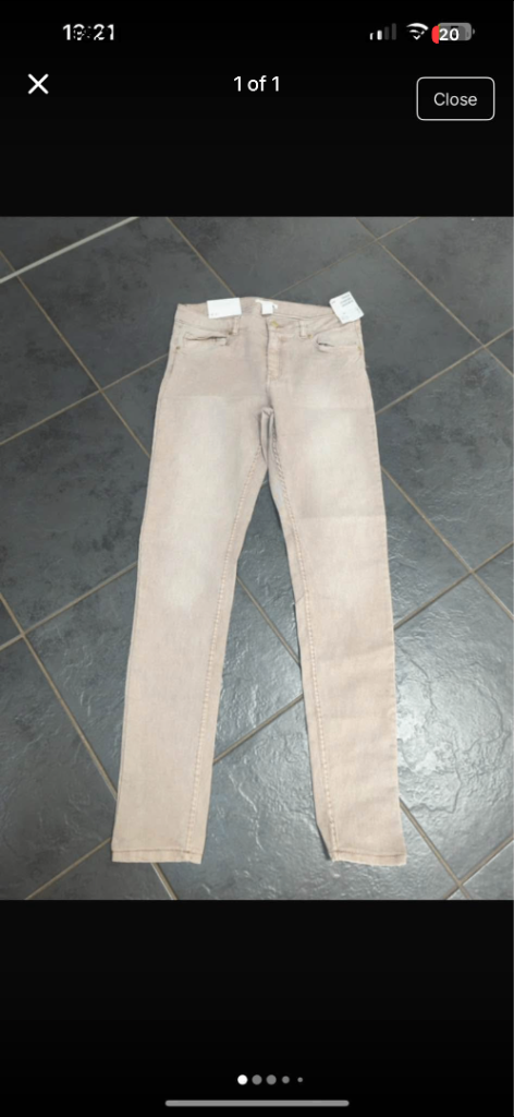 Brand New Beige Jeans – Still Tagged