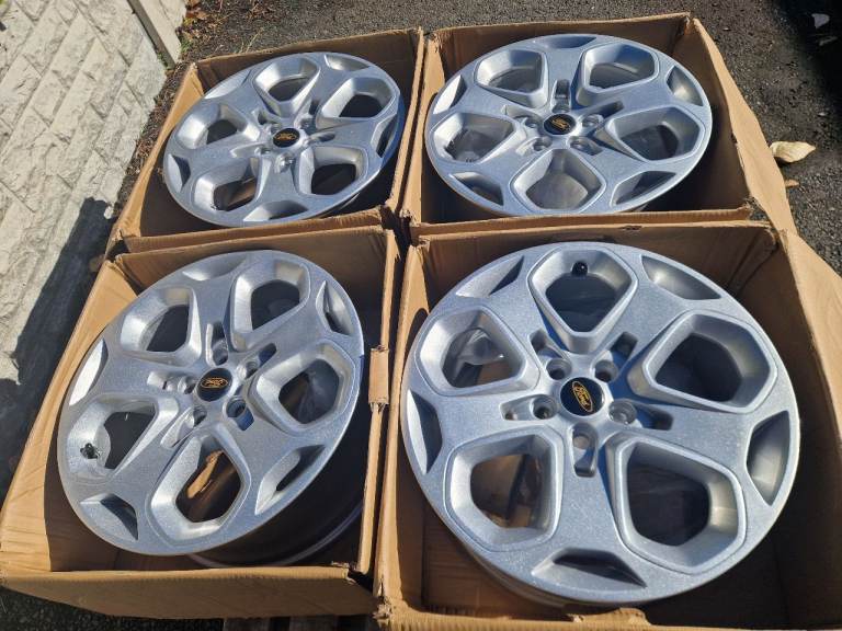 Genuine 18" Ford Monday Titanium ST 5x108 Alloy Wheels 7S7J-1007-CB Focus, Connect ,C-Max, Galaxy