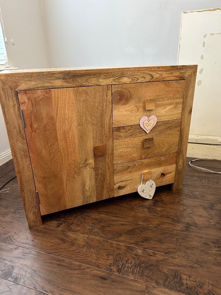 Montana wooden sideboard and matching bookcase