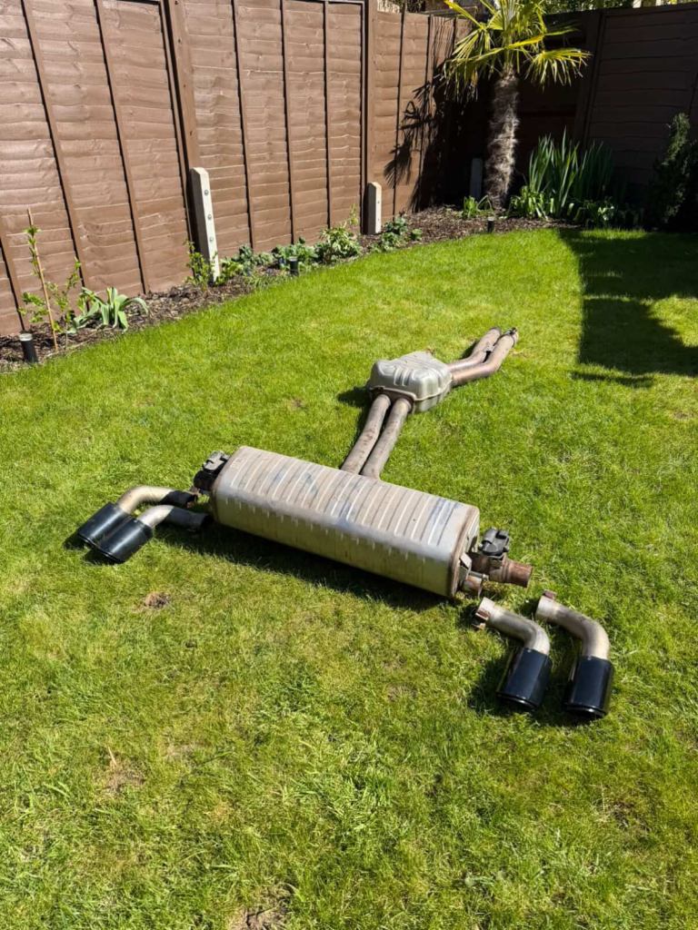 Genuine Porsche Cayenne (E3/9YO.1) Turbo OPF Back Exhaust System