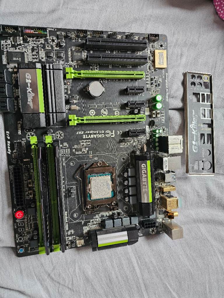 Gaming motherboard CPU Ram bundle 