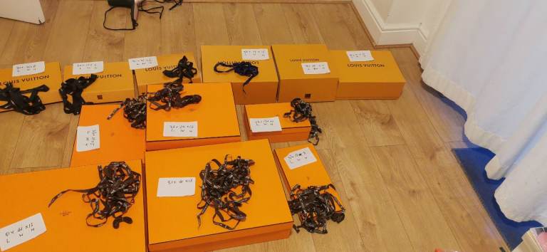 £5 hermes Louis Vuitton wrapping box