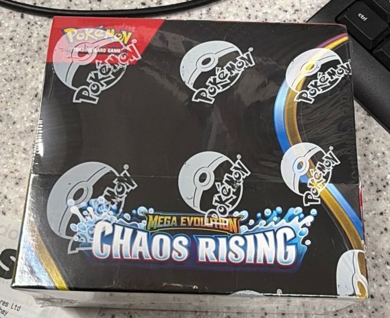 Pokémon TCG Chaos Rising Booster Box 36 Packs Brand New & Sealed