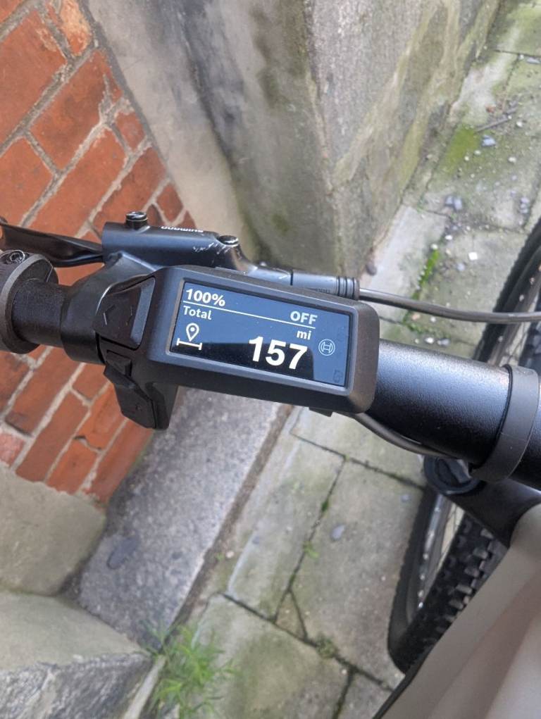 Cube Reaction 800 Electric Mountain Bike - Silver, As Good As New for Sale