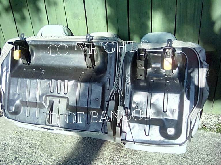 Land Rover Freelander 1 rear 3 seater 2+1 60/40 bench genuine LR waterproof seat covers 