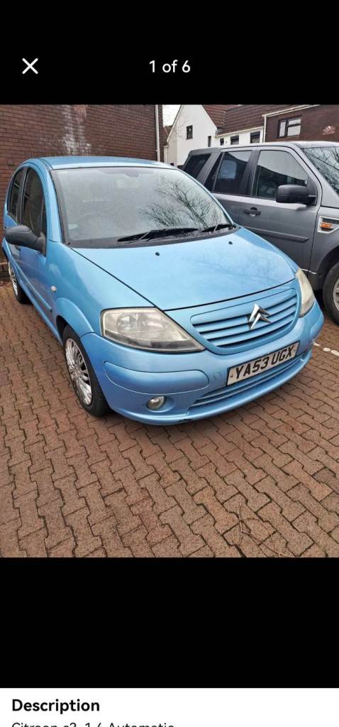 C3 1,4 automatic. Low miles. Long Mot. Good Runner 