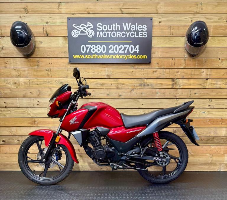 Honda CBF125 : 2021 (71) model : only 4268 miles 