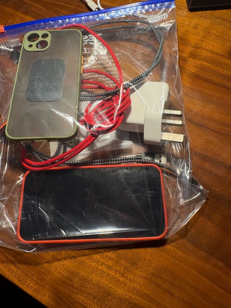 iphone 13 and associated support items