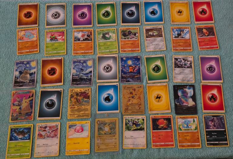 Pokemon cards mixed joblot 