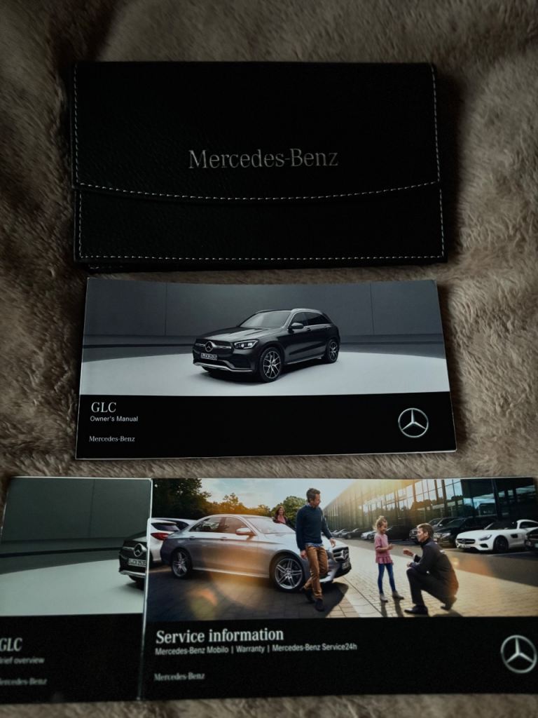 Mercedes-Benz Owners Manual with wallet 