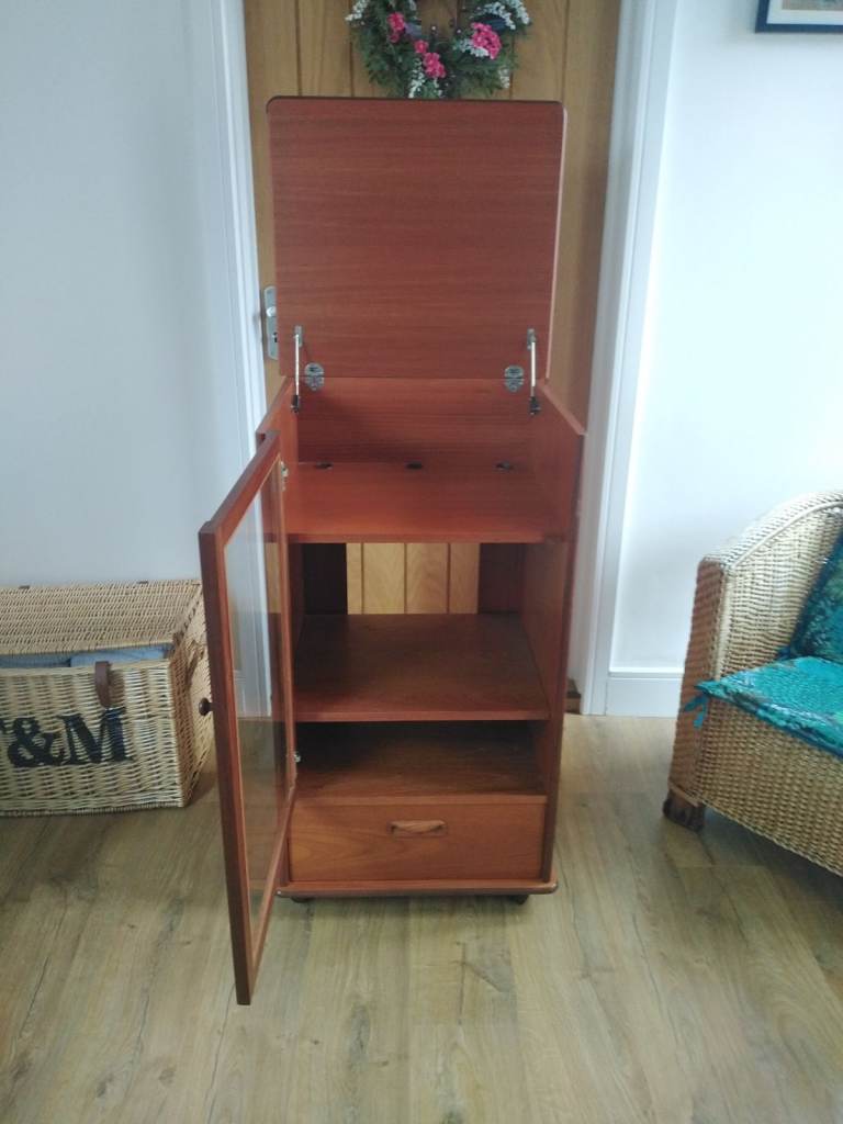 Vintage G Plan teak hifi unit
