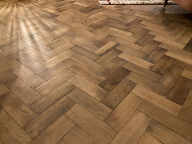 Reclaimed Oak Parquet blocks