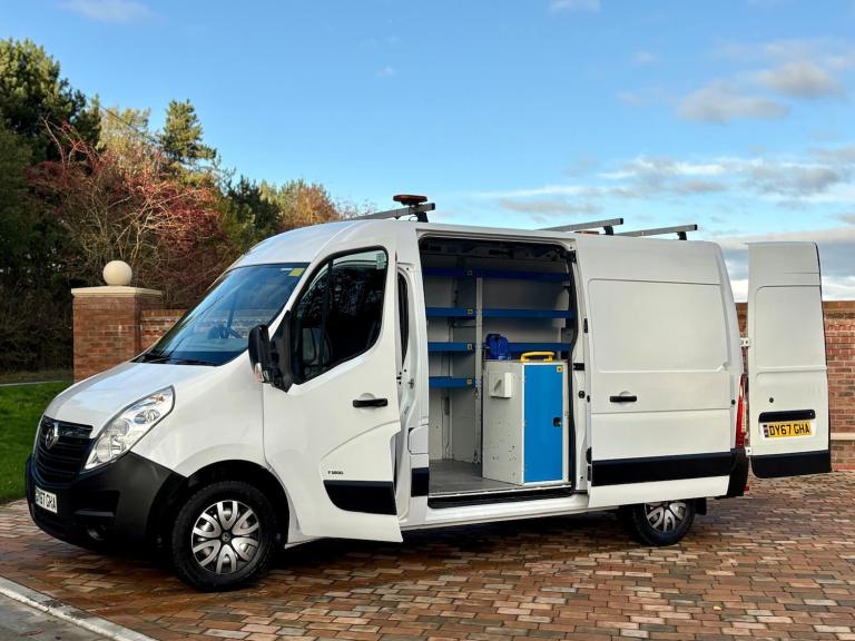 2018 Vauxhall Movano / Renault Master 2.3Cdti L2 H2 Mwb Van ***Workshop / Utility Van***  PANEL V...