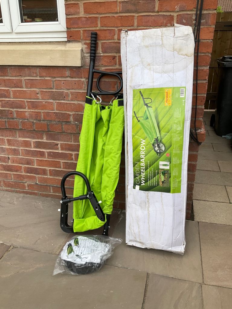 Folding/collapsible wheelbarrow brand new