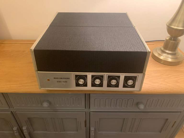 vintage vinyl record player