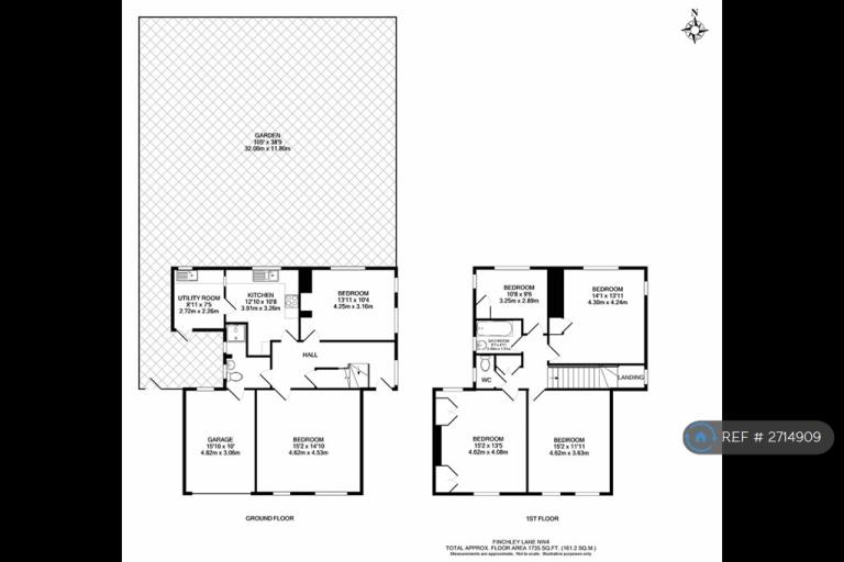 5 bedroom house in Finchley Lane, London, NW4 (5 bed) (#2714909)