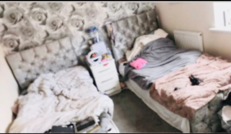 Two single beds 