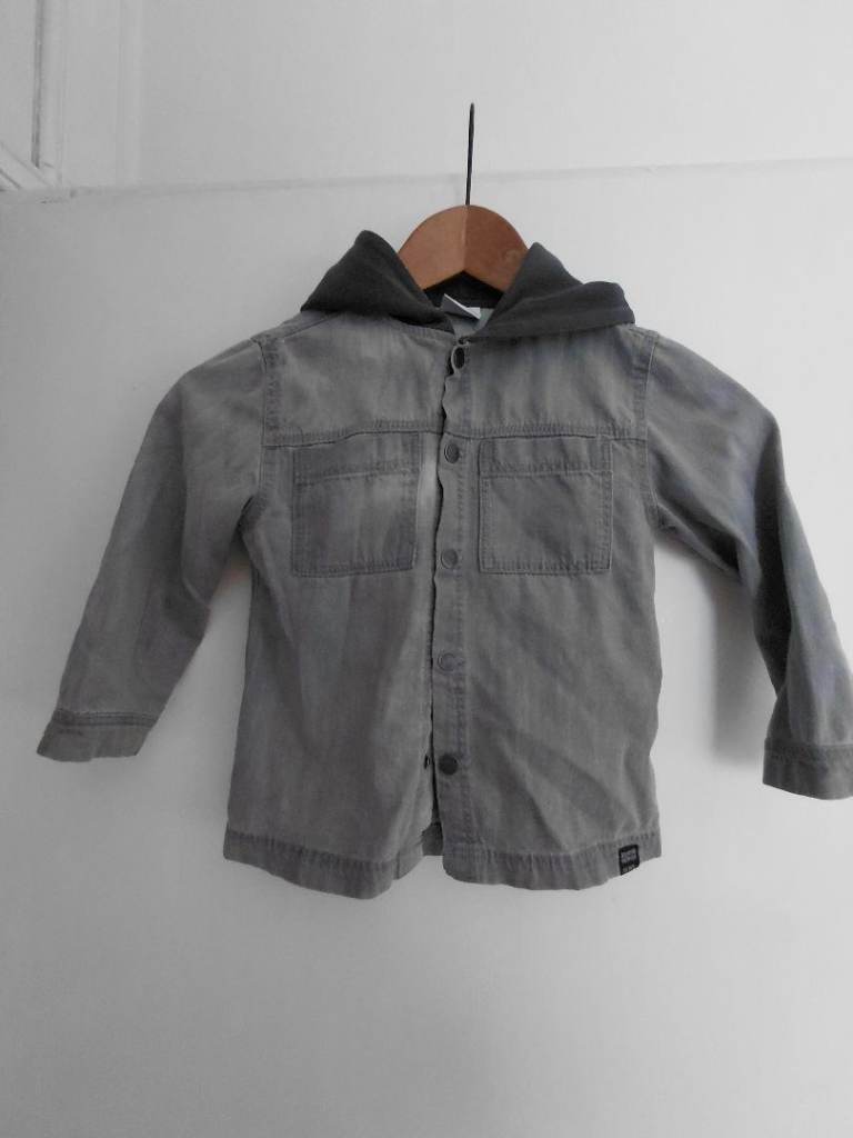  Zara Gray Shirt Hoody 2-3 years, 98cm