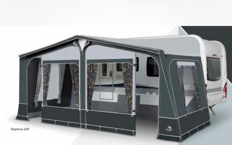 Brand New. 2019 Dorema Daytona 240 Size 7 Touring Caravan Awning 