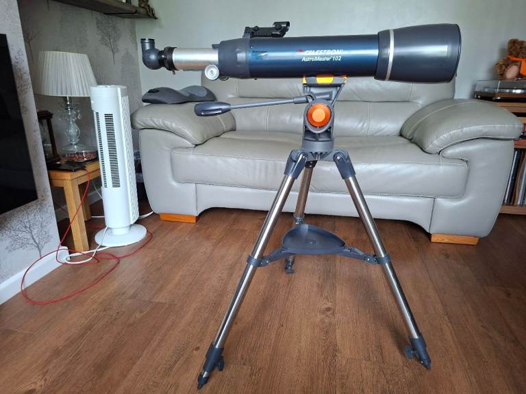 Celestron AstroMaster 101 Astronomical 4inch Refracting Telescope with 9 Lenses 