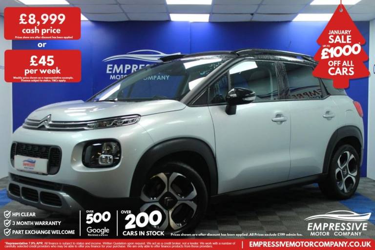 2019 19 CITROEN C3 AIRCROSS 1.2 PURETECH GPF FLAIR SUV 5DR PETROL MANUAL EURO 6 