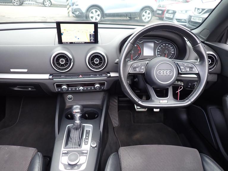 2016 Audi A3 Cabriolet 1.4 TFSI CoD S line Convertible 2dr Petrol S Tronic Euro