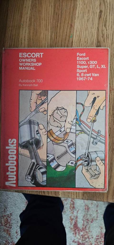 Ford Escort Owners Workshop Manual (Autobooks) 1967-74
