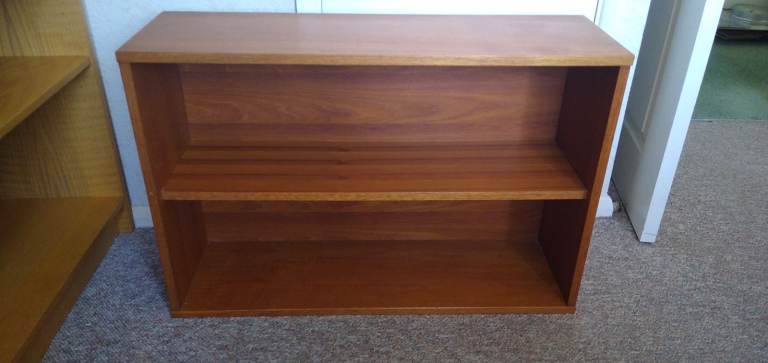 Bookcase, solid and sturdy in good condition.  
