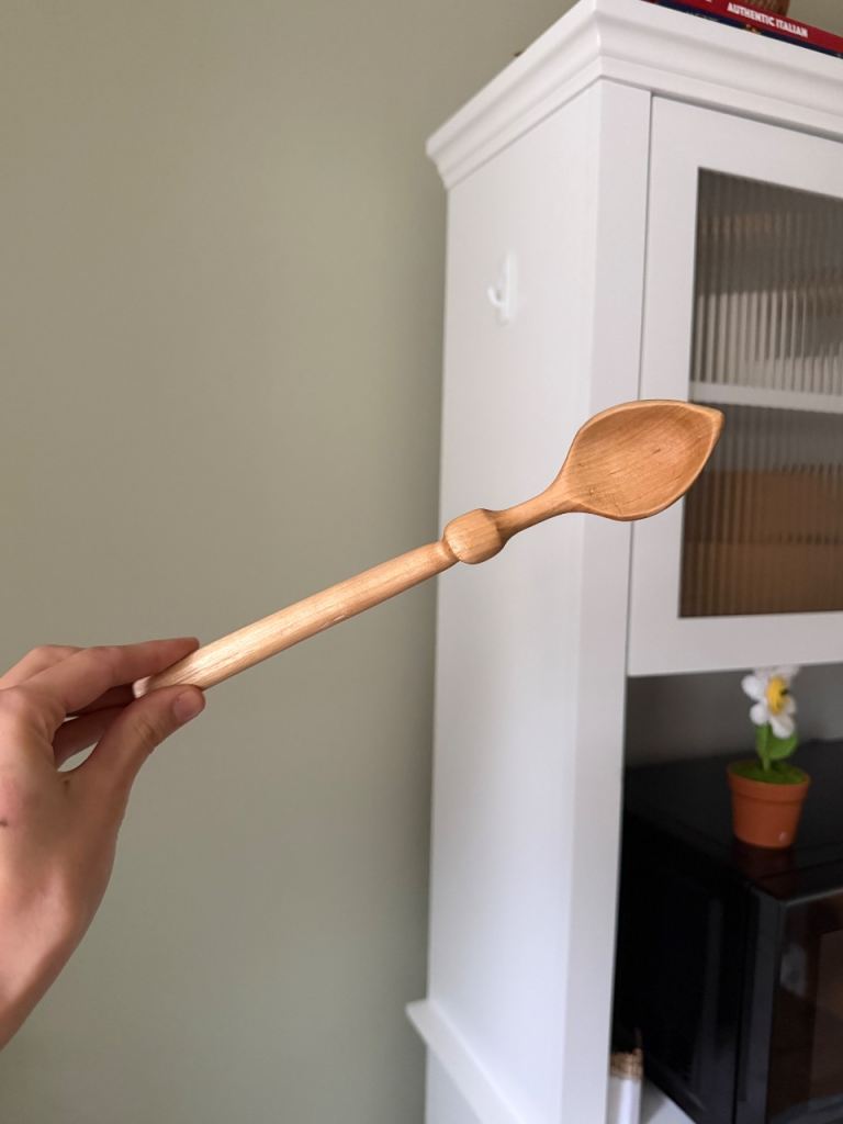 Hand-Carved Wooden Spoon