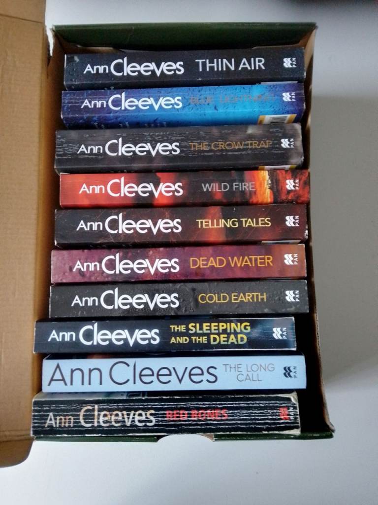 10 Ann Cleeves Vera + Shetland books