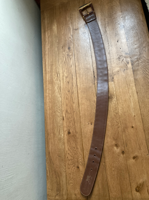 Ladies Gucci Crocodile vintage belt (small)