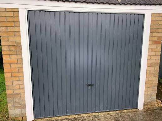 2x metal garage doors free for scrap 