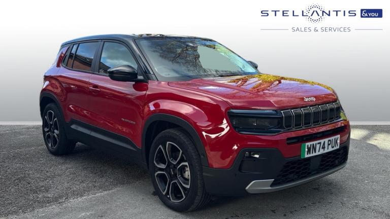 2024 Jeep Avenger 54kWh Summit SUV 5dr Electric Auto (156 ps) SUV Electric Automatic