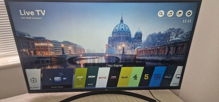 LG 50" 4k smart tv _ can deliver