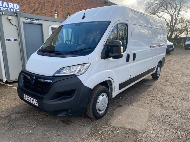 2022 22 Reg Vauxhall Movano Dynamic LWB H2 2.2 Turbo D Air Con SAT NAV +VAT 