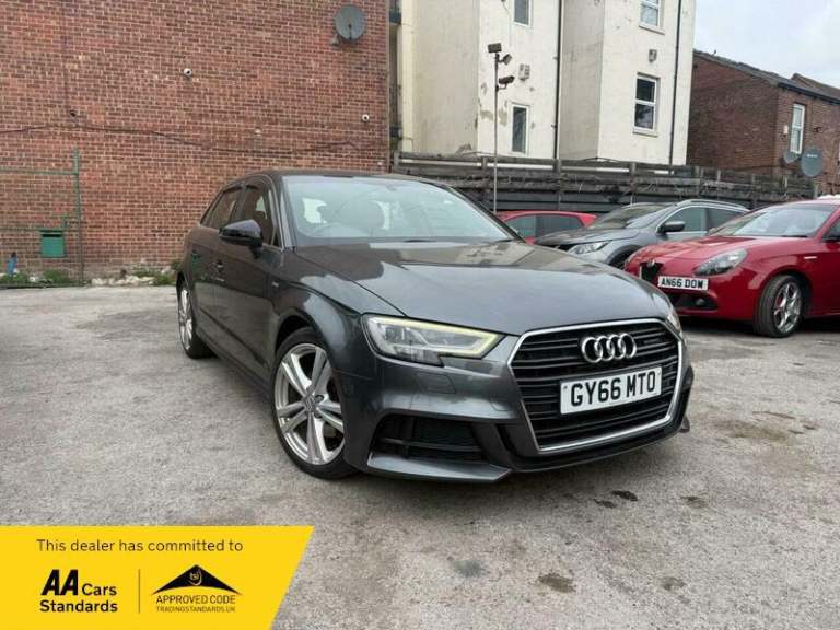 2016 Audi A3 2.0 TDI S line Sportback S Tronic Auto 6Spd quattro Euro 6 (s/s) 5dr HATCHBACK Diese...