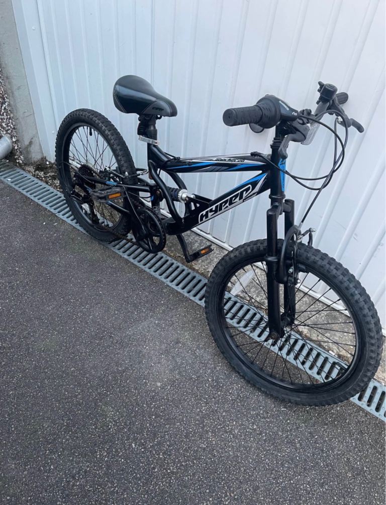 Hyper Shocker 20" Mountain Bike - Full Suspension, 7-Speed