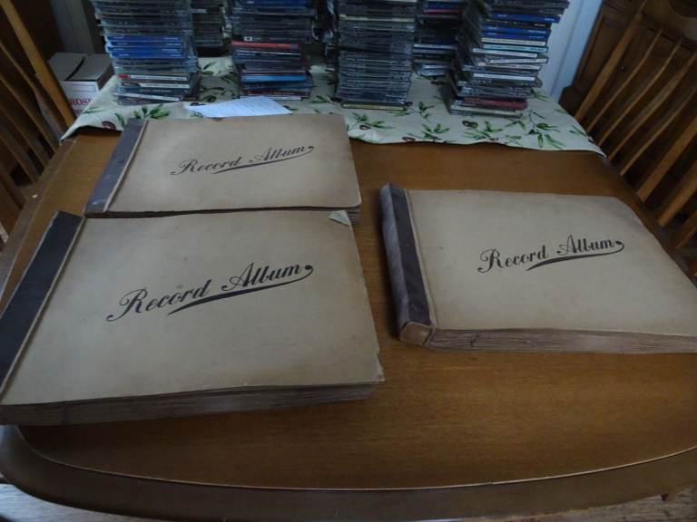 Vintage collection of vynil