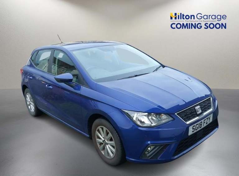 2018 SEAT Ibiza 1.0 MPI SE Technology Hatchback 5dr Petrol Manual Euro 6 (s/s) (75 ps) BLUE HATCH...