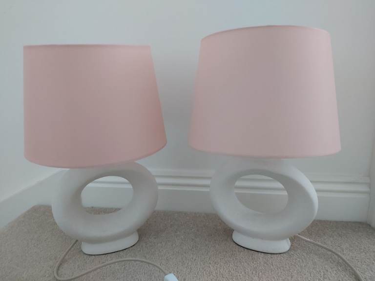 Table Lamps with Pink Shades
