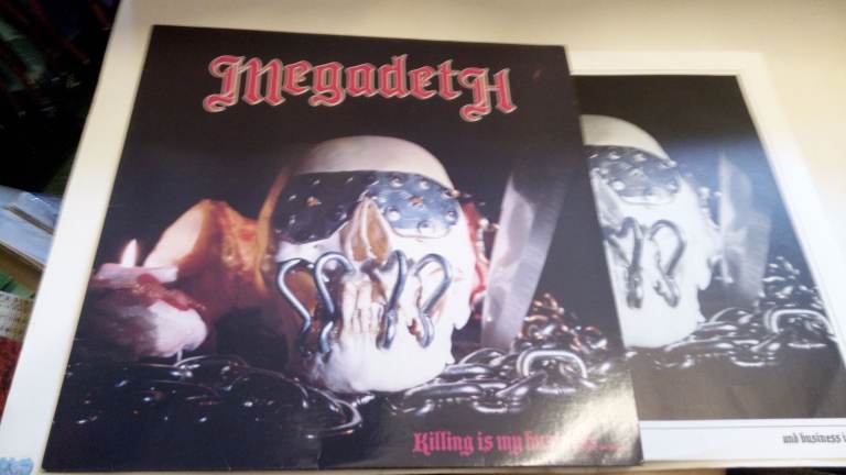 Megadeth - Killing Is My Business LP Vinyl Record  UNPLAYED VINYL MINT 