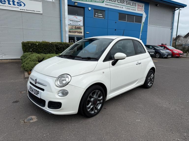 2014 Fiat 500 1.2 S Hatchback 3dr Petrol Manual Euro 6 (s/s) (69 bhp) Petrol