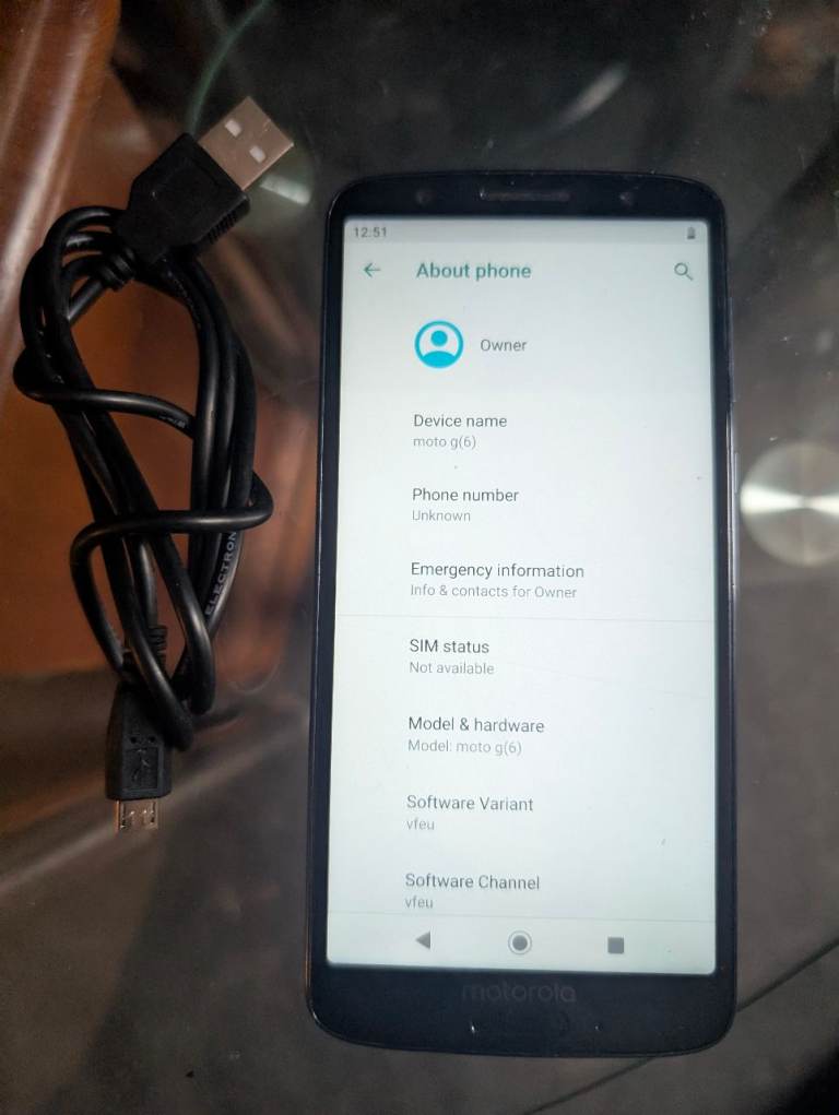 Motorola moto g(6) smartphone