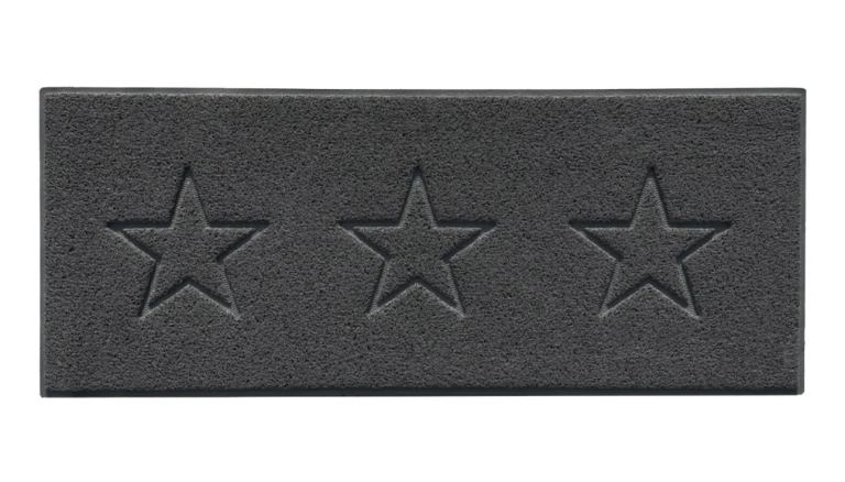 Nicoman Triple Stars Non Slip Rubber Mats Heavy Duty Hallway Runner 