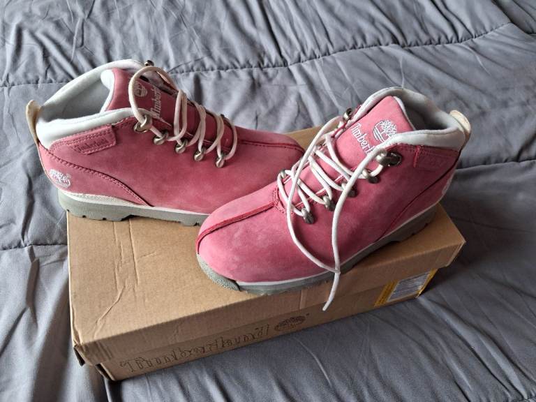Timberland Junior's Pink Boots UK 3.5 – As Good As New
