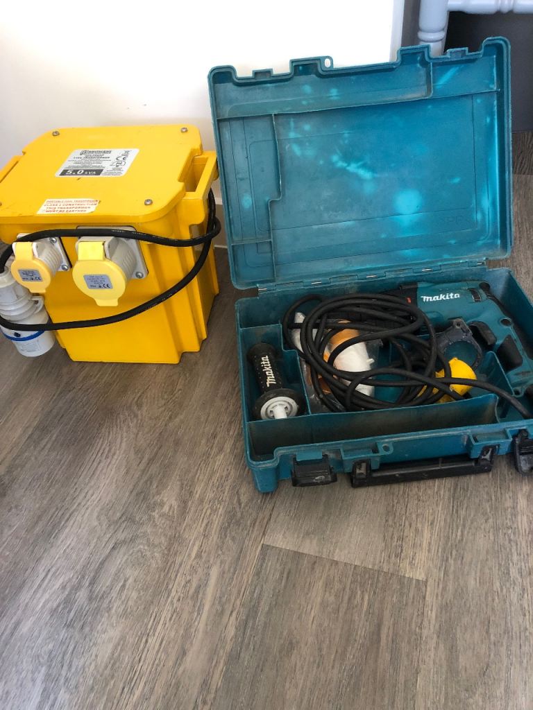 Transformer 110V 5.0KVA and Makita hammer drill