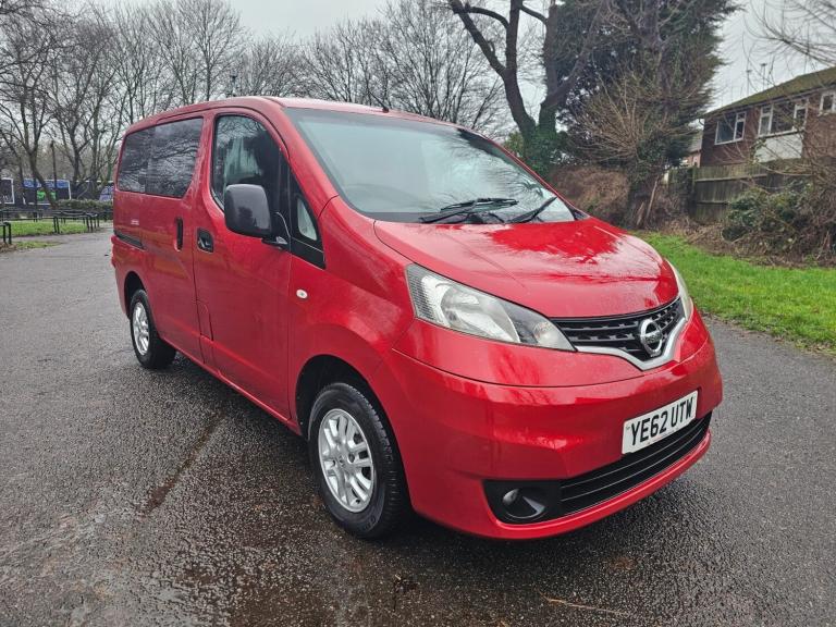 2012 62 NISSAN NV200 1.5 DCI 89 SE 7 SEATER FSH CAMBELTED MOT 12/26 PX SWAPS