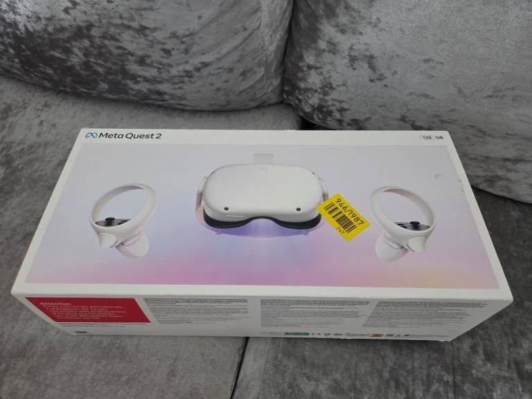 Meta Quest 2 VR Headset - As Good As New, Boxed