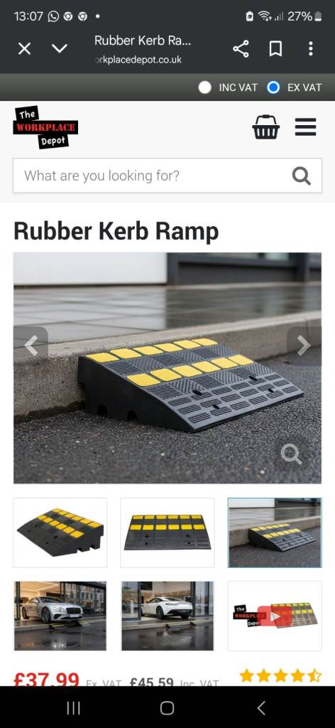 Car ramp x2 